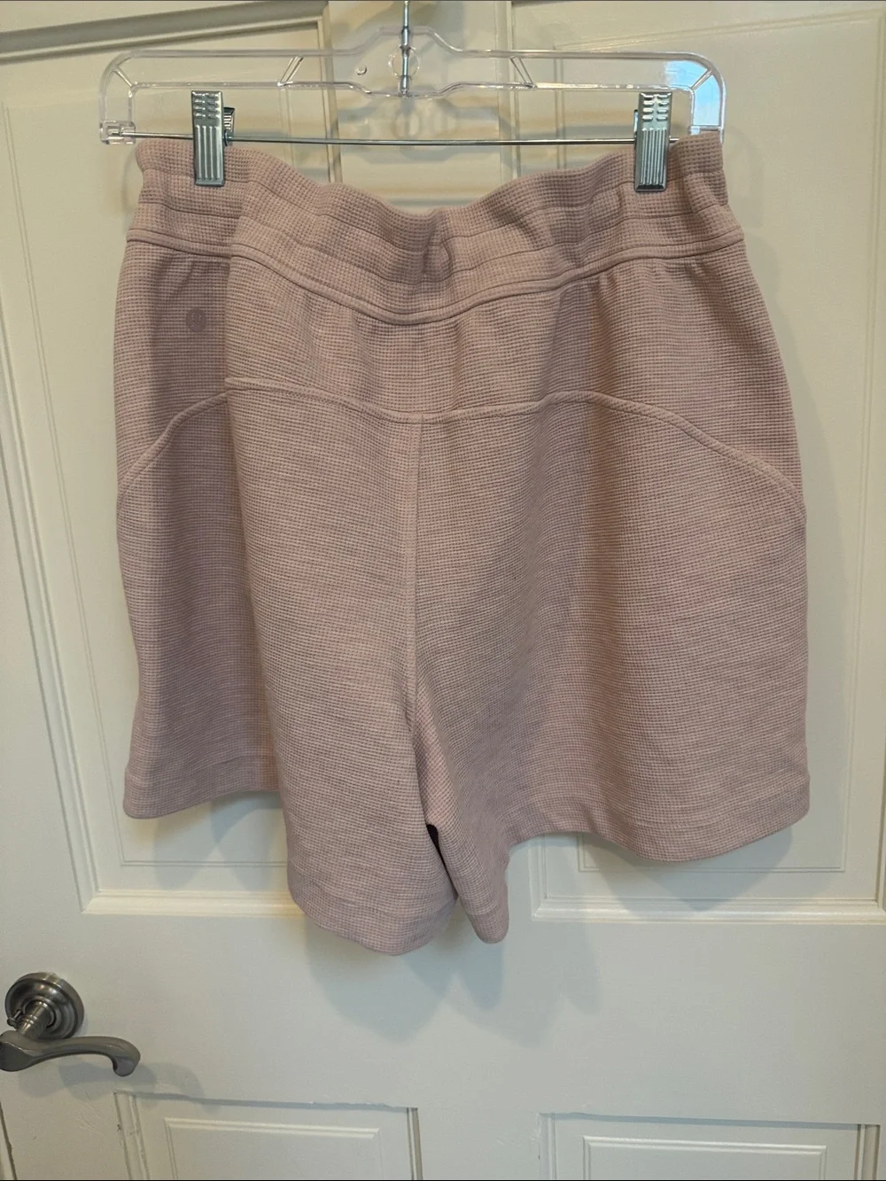 lululemon athletica Blush Pink Soft-Knit High-Rise Shorts